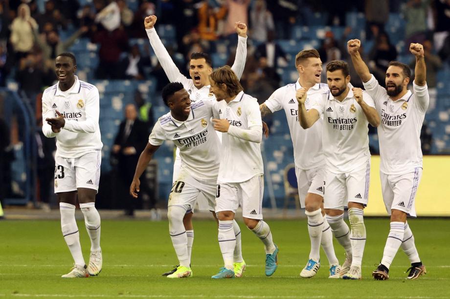ريال مدريد يقهر فالنسيا ويتأهل لنهائي كأس السوبر الإسباني في السعودية