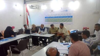 تدشين الدورة التدريبية لمعالجة حالات الاسهالات في الحديدة