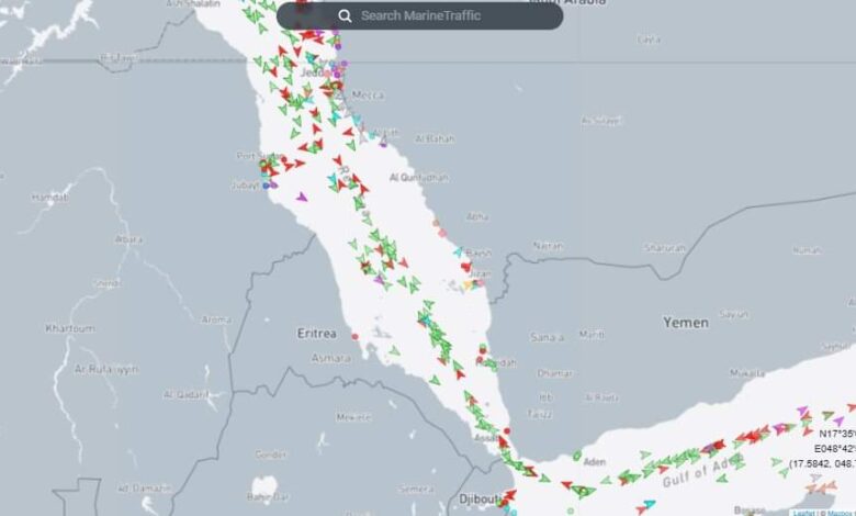 تضاؤل ملحوظ لدوريات الحوثي في البحر الاحمر