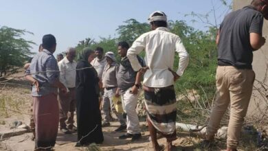 محلي حيس والصليب الأحمر يتفقدون مواقع آبار المياه في منطقة الدنين