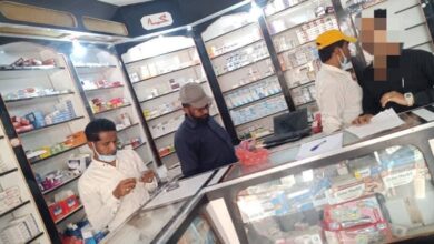 حملة رقابية تضبط مخالفات في منشآت طبية وصيدليات بمديرية حيس