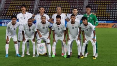 المنتخب اليمني للناشئين يخسر بضربات الترجيح أمام إيران في ربع نهائي بطولة كأس أسيا