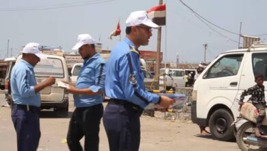 شرطة الحديدة تدعو للتعاون مع حملة اسبوع المرور العربي التي ستنطلق السبت