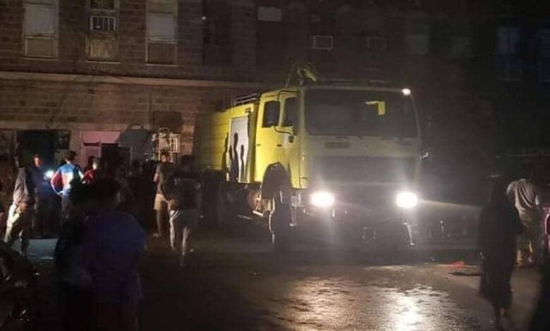 انهيار مبنى يودي بحياة طفلة في عدن