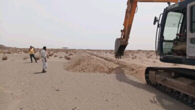 وصول مشروع مياه المخا العذبة لمراحله النهائية