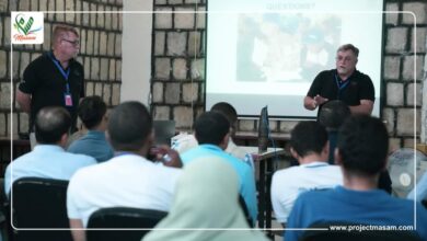 مسام ينظم دورة تدريبية لموظفي الأمم المتحدة في مأرب حول مخاطر الألغام