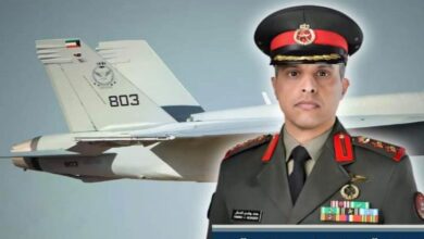 مقتل قائد طائرة إف 18عقب سقوطها في الكويت 10 مقتل قائد طائرة إف 18عقب سقوطها في الكويت