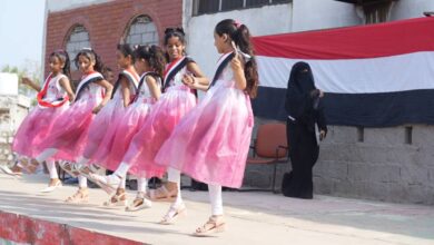 مدرسة الأنوار في المخا تحيي ذكرى ثورة 14 اكتوبر