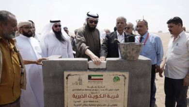 لحج.. وضع حجر الأساس لمشروع إسكان خيري للأيتام بتمويل كويتي