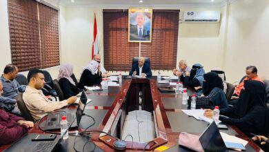 افتتاح ورشة عمل تنسيقية لمناقشة تطوير قطاع المياه في عدن