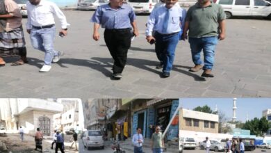 تدشين مشروعي تأهيل شبكات الصرف الصحي في حيي النهضة والروضة بتعز