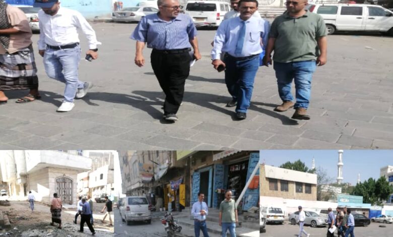 تدشين مشروعي تأهيل شبكات الصرف الصحي في حيي النهضة والروضة بتعز 1 تدشين مشروعي تأهيل شبكات الصرف الصحي في حيي النهضة والروضة بتعز