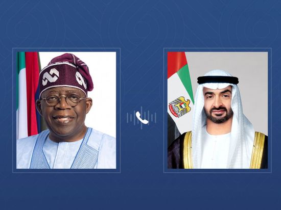 الرئيس الإماراتي يبحث مع نظيره النيجيري تعزيز التعاون الثنائي في مجالات التنمية