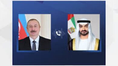 محمد بن زايد يستقبل رئيس أذربيجان ويؤكد عمق الشراكة وتوافق الرؤى
