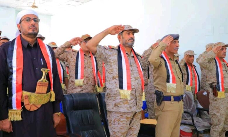 هيئة الإسناد اللوجستي تدشّن المرحلة الثانية من العام التدريبي 2025 في مأرب 1 هيئة الإسناد اللوجستي تدشّن المرحلة الثانية من العام التدريبي 2025 في مأرب