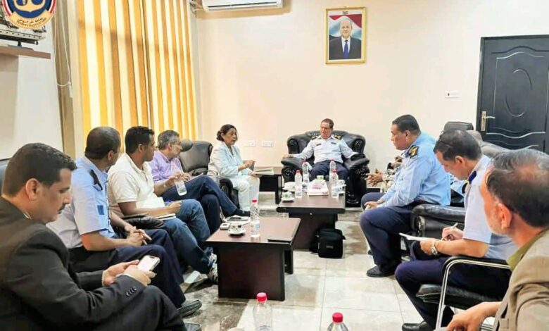 وكيل مصلحة خفر السواحل يبحث مع مسؤولة أممية سبل مكافحة التهريب وتعزيز الأمن البحري 1 وكيل مصلحة خفر السواحل يبحث مع مسؤولة أممية سبل مكافحة التهريب وتعزيز الأمن البحري