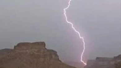 صاعقة رعدية في الحديدة تخلف قتيلين و4 مصابين