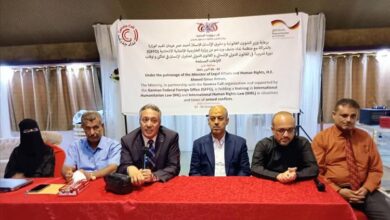 الحديدة.. مدير حيس يفتتح مشروعًا لتحسين الظروف المعيشية للنساء والفتيات في المديرية