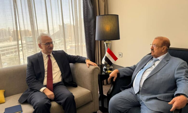 البركاني والسفير الألماني يبحثان تعزيز التعاون ودعم التعافي الاقتصادي في اليمن 1 البركاني والسفير الألماني يبحثان تعزيز التعاون ودعم التعافي الاقتصادي في اليمن