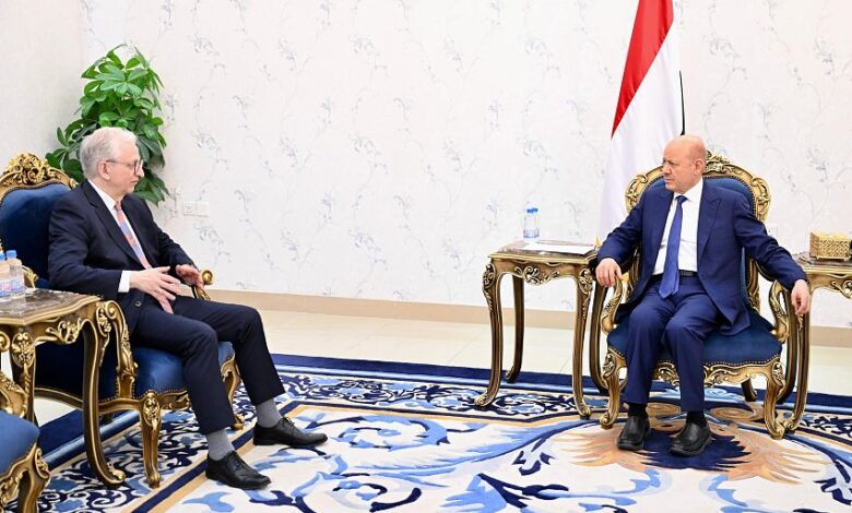 الرئيس العليمي يثمن الدور الألماني في دعم الإصلاحات والجهود الإنسانية 1 الرئيس العليمي يثمن الدور الألماني في دعم الإصلاحات والجهود الإنسانية