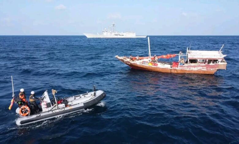 خفر السواحل اليمنية تشيد بعملية “أتلانتا” لدعمها في العثور على سفينة دم الأخوين وتأمين وصولها إلى بر الأمان 1 خفر السواحل اليمنية تشيد بعملية “أتلانتا” لدعمها في العثور على سفينة دم الأخوين وتأمين وصولها إلى بر الأمان