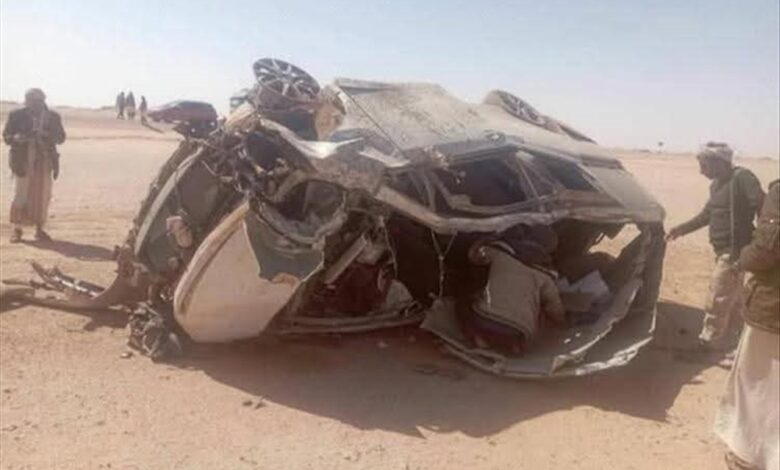 حضرموت.. خمسة قتلى وإصابتان في حادث مروري بالعبر