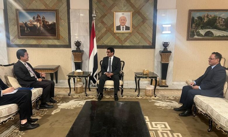 مباحثات يمنية–صينية تركز على التنمية والاستقرار وتحسين الأوضاع الإنسانية 1 مباحثات يمنية–صينية تركز على التنمية والاستقرار وتحسين الأوضاع الإنسانية