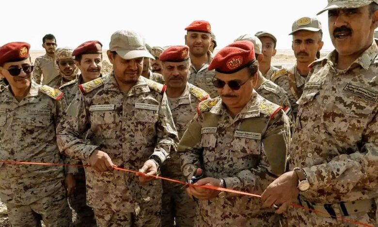 المفتش العام بوزارة الدفاع يتفقد المنطقة العسكرية السادسة ويدشن منشآت جديدة