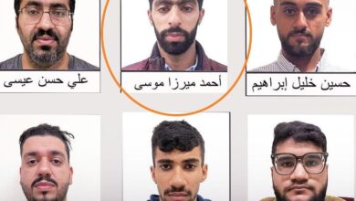 توقيف لاعب منتخب البحرين أحمد ميرزا موسى بتهمة التخابر مع إيران