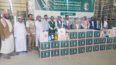 مأرب.. تدشين المرحلة الثانية من المساعدات الغذائية لـ5040 أسرة