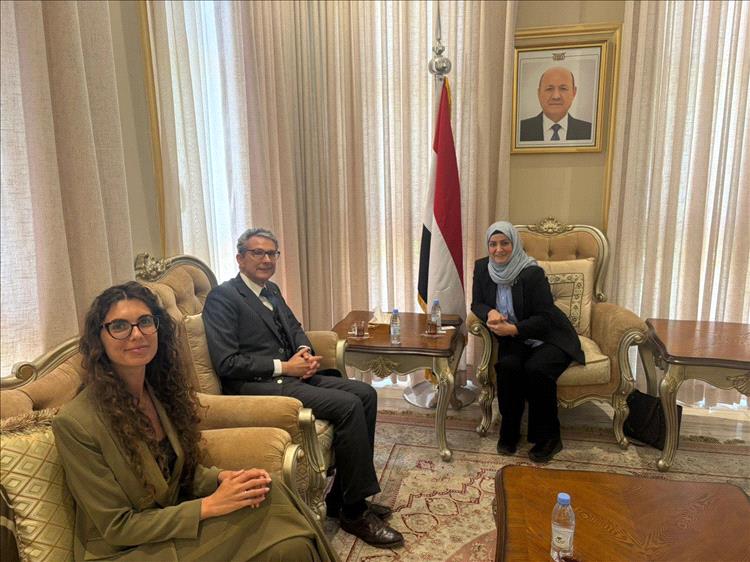 اليمن وإيطاليا تناقشان دعم المنظومة القانونية وتحديث القوانين الوطنية
