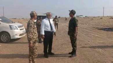 محافظ الحديدة يشهد تمريناً بالذخيرة الحية ويشيد بجاهزية القوات الخاصة 3 محافظ الحديدة يشهد تمريناً بالذخيرة الحية ويشيد بجاهزية القوات الخاصة