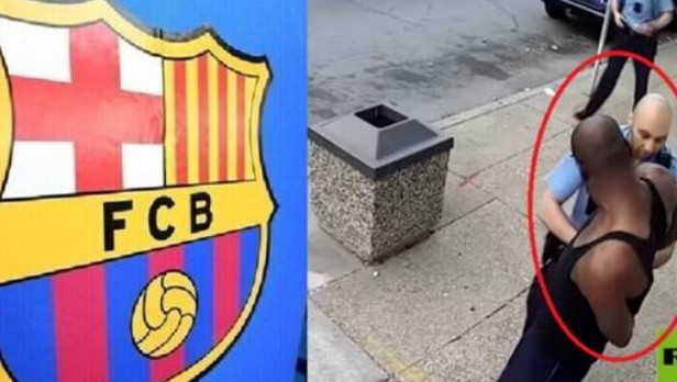 برشلونة يصدر بيانا ناريا بشأن مقتل جورج فلويد 1 برشلونة يصدر بيانا ناريا بشأن مقتل جورج فلويد