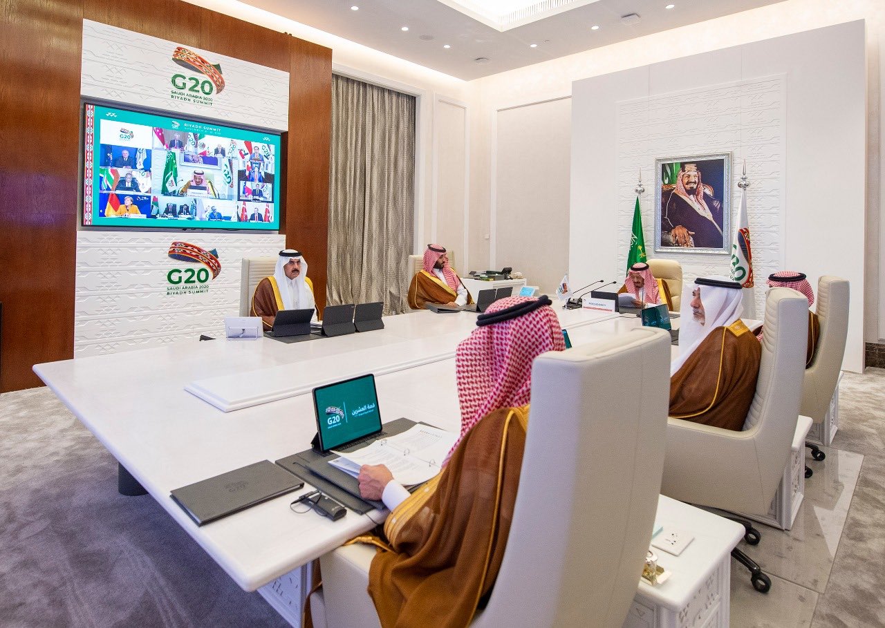 برئاسة السعودية.. "مجموعة العشرين" تبحث عالم ما بعد جائحة كورونا