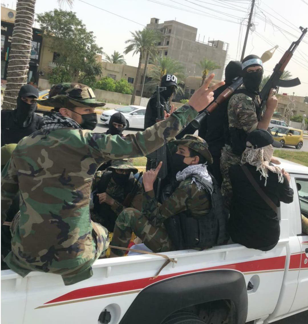بغداد تشهد ظهور فصيل مسلح جديد يطلق عليه "ربع الله" يهدد الحكومة العراقية 1 بغداد تشهد ظهور فصيل مسلح جديد يطلق عليه "ربع الله" يهدد الحكومة العراقية