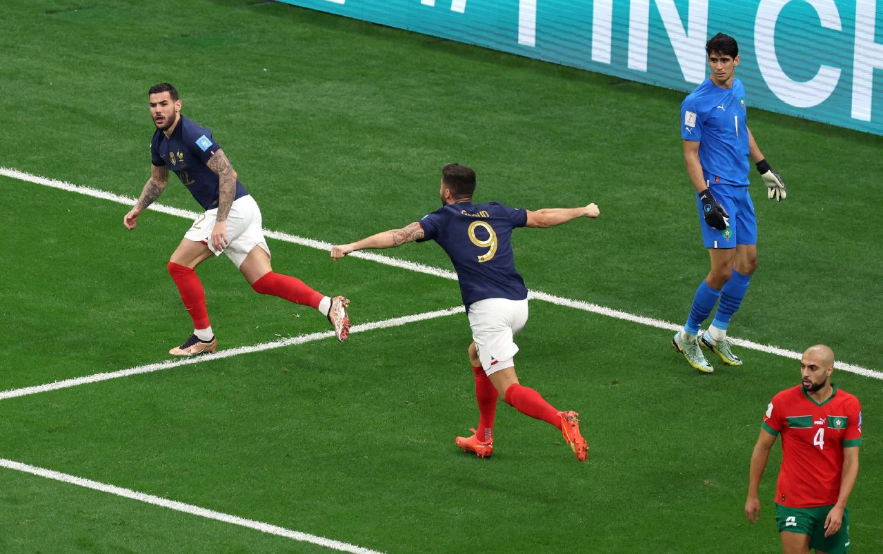 المنتخب الفرنسي يتأهل الى نهائي كأس العالم