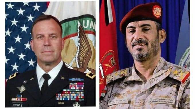 محاربة الارهاب محور اتصال هاتفي بين رئيس الاركان وقائد القيادة المركزية الأمريكية