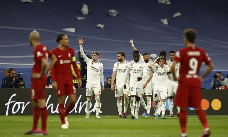 ريال مدريد يقصي ليفربول من دوري الأبطال 1 ريال مدريد يقصي ليفربول من دوري الأبطال