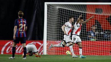 الدوري الإسباني.. برشلونة يسقط في فخ الهزيمة أمام رايو فايكانو