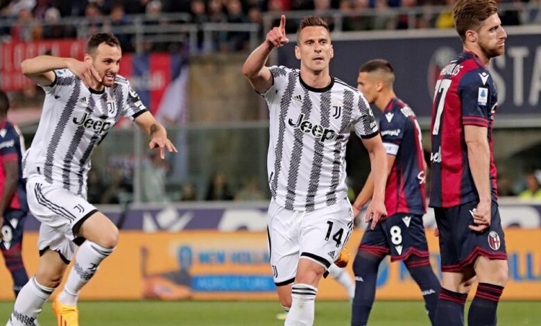يوفنتوس ينجو من الهزيمة أمام بولونيا في الدوري الإيطالي 1 يوفنتوس ينجو من الهزيمة أمام بولونيا في الدوري الإيطالي