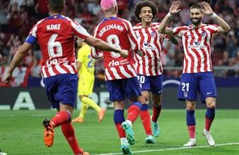 أتليتيكو يُزيح ريال مدريد من وصافة الليجا بخماسية في شباك قادش