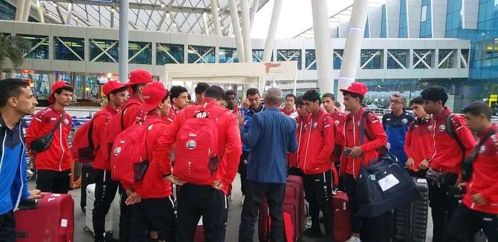 بعثة المنتخب الوطني للناشئين تتوجه إلى قطر 1 بعثة المنتخب الوطني للناشئين تتوجه إلى قطر