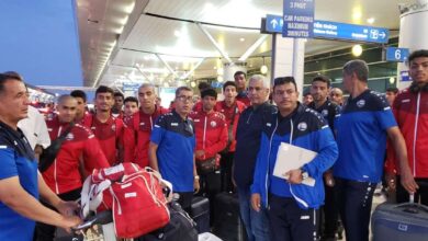 وصول بعثة منتخب الناشئين الى تايلاند لخوض منافسات كأس آسيا