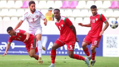 بطولة غرب آسيا: لبنان يخسر أمام عُمان بهدف دون رد