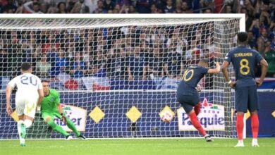 مبابي يقود فرنسا للفوز على اليونان في تصفيات يورو 2024