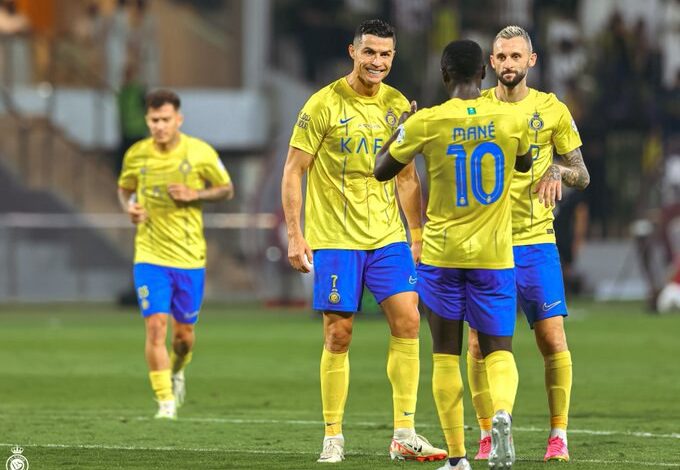 النصر يفوز على الرائد بثلاثية في دوري روشن
