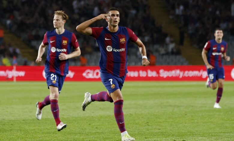 برشلونة يسحق ضيفه ريال بيتيس بخماسية في الدوري الإسباني