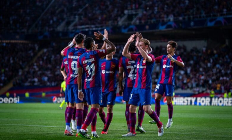 بخماسية.. برشلونة يكتسح أنتويرب في دوري أبطال أوروبا