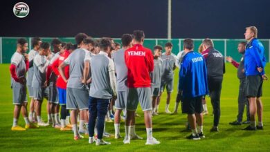 المنتخب الوطني يواصل استعداده لمواجهة نظيره البحريني