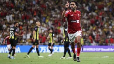 الأهلي المصري يتغلب على الاتحاد السعودي بثلاثية